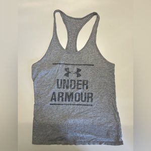 Under armour gray tank top Size: XS
